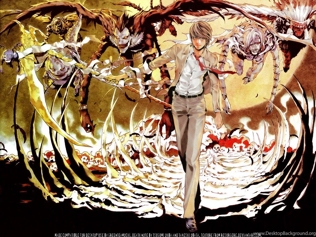 Death Note 4 Cover Wallpapers Android Desktop Background