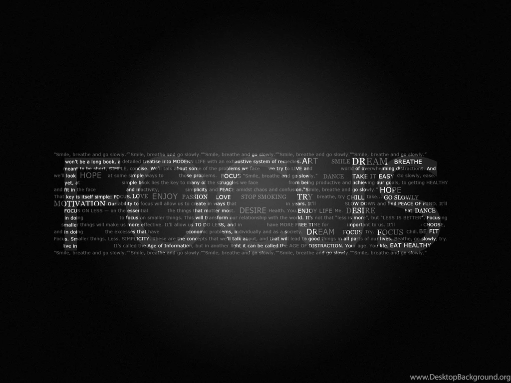 Motivation Focus Keywords Wallpapers Desktop Background