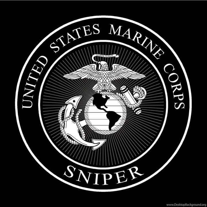 The Gallery For Usmc Sniper Logo Wallpapers Desktop Background