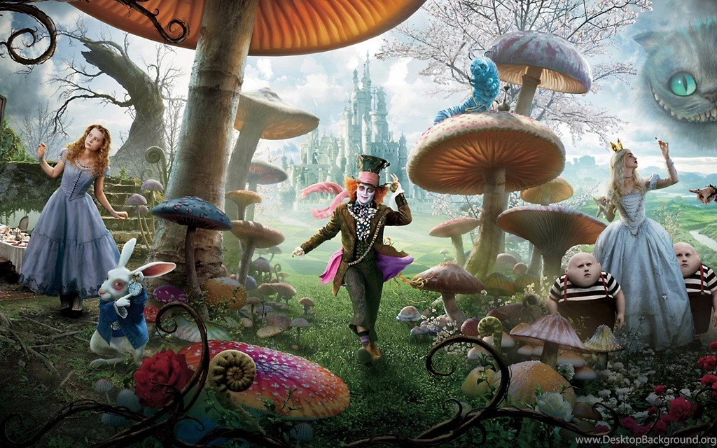 Wallpapers, Alice, Wonderland, Disney, Background, Desktop (