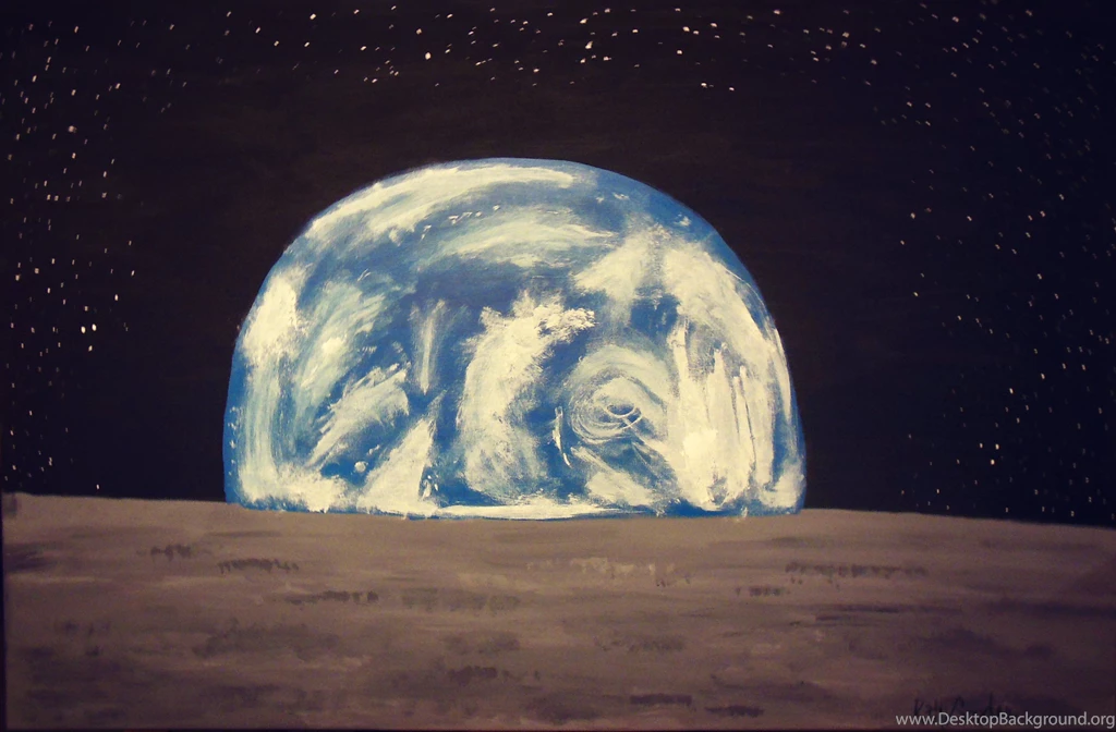 Earthrise By Floraella On DeviantArt