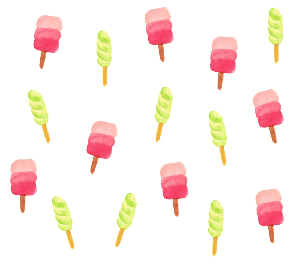 Design: Popsicle Wallpapers Für Juni Pixi Mit Milch