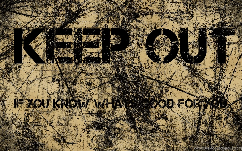 Keep Out By Bathonon On DeviantArt