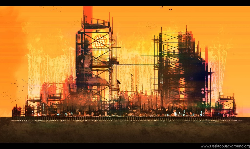 Oil Rig City By CrisisOmega On DeviantArt