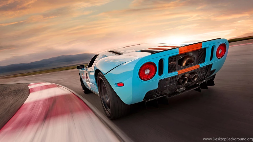 Blue Orange Ford Gt HD Wallpapers