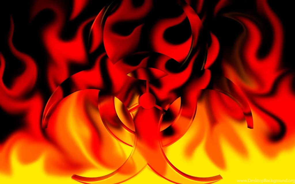 Cool Wallpaper, Fire Bio hazard 2