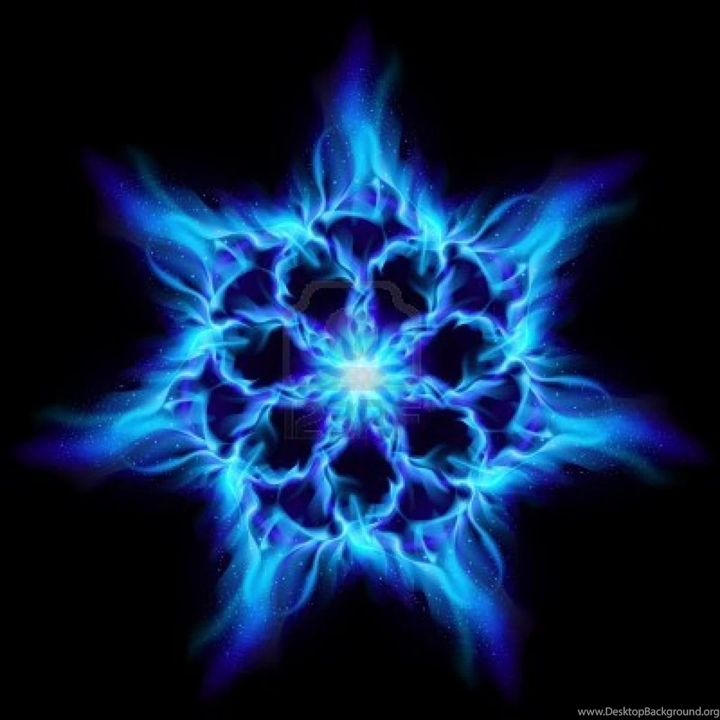 Wallpapers Blue Fire   Wallpapers Cave