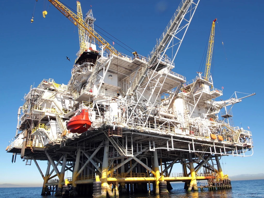 OIL GAS RIG Platform Ocean Sea Ship Boat 1orig Wallpapers ...