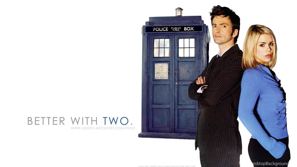 Billie Piper David Tennant Doctor Who Rose Tyler Tardis Wallpapers ...