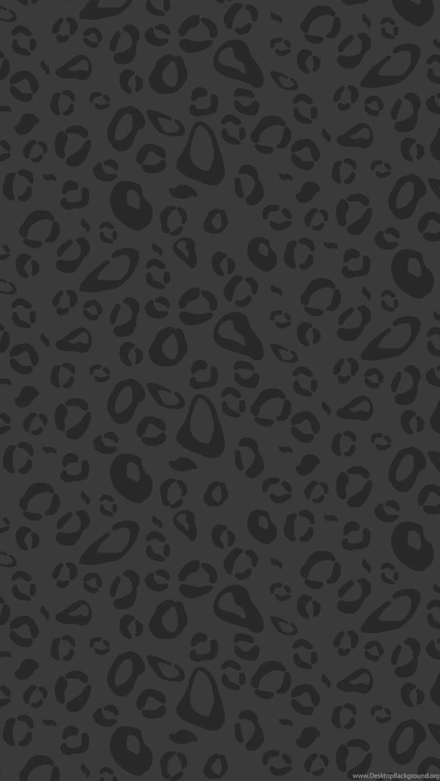 LEAKED — LEOPARD PRINT // BLACK ON BLACK Iphone 5...