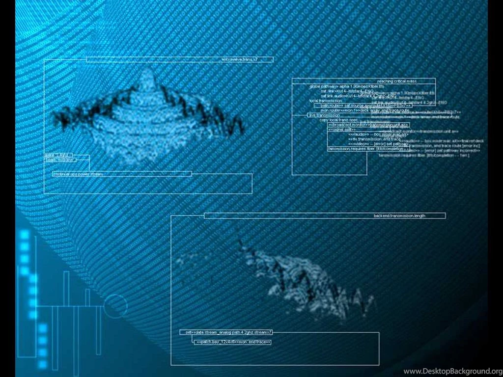Wallpapers Technology My Free Abstract Data Packet 1024x768 ...
