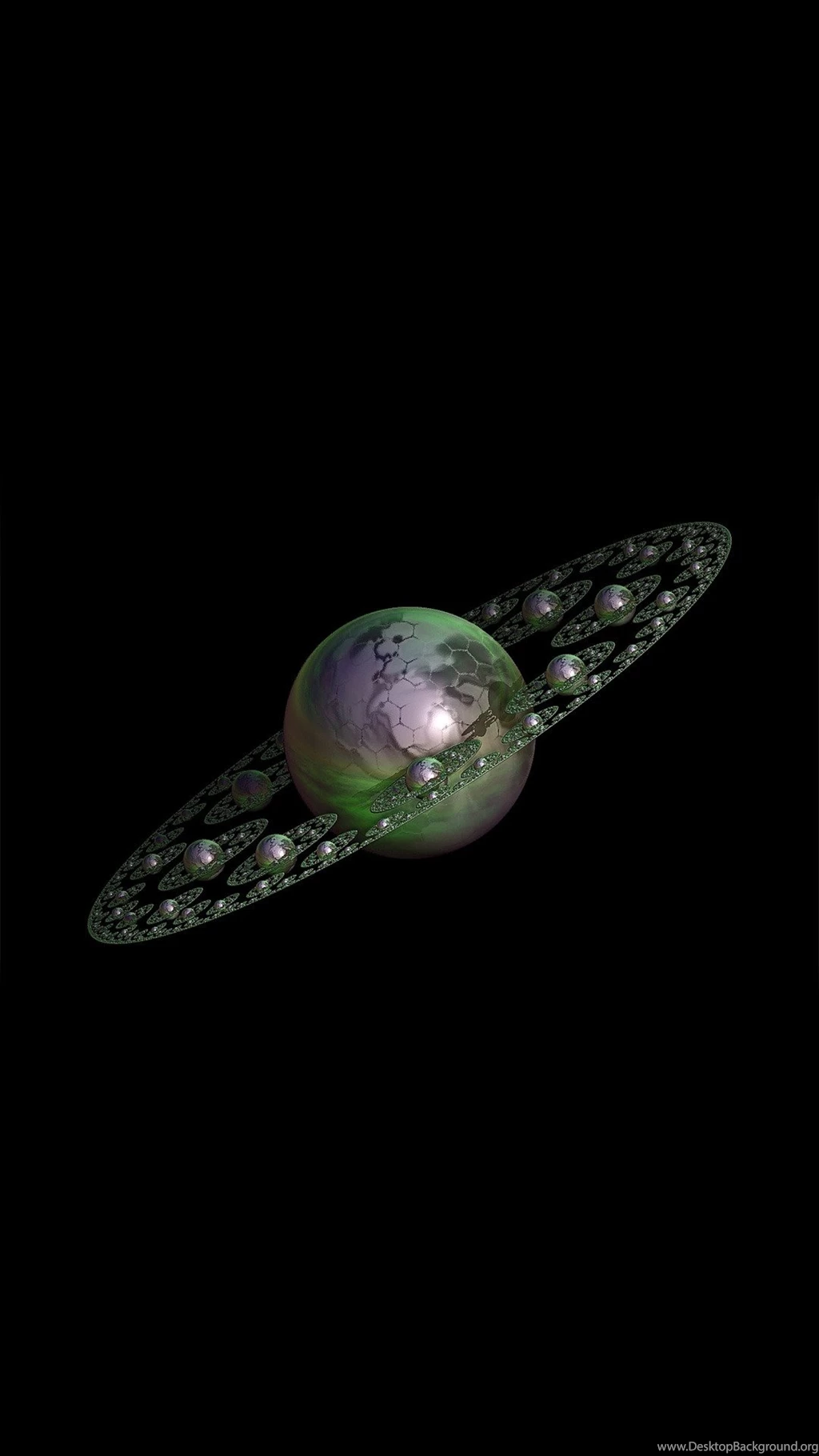 Fractal Planet Mobile Wallpapers 3039