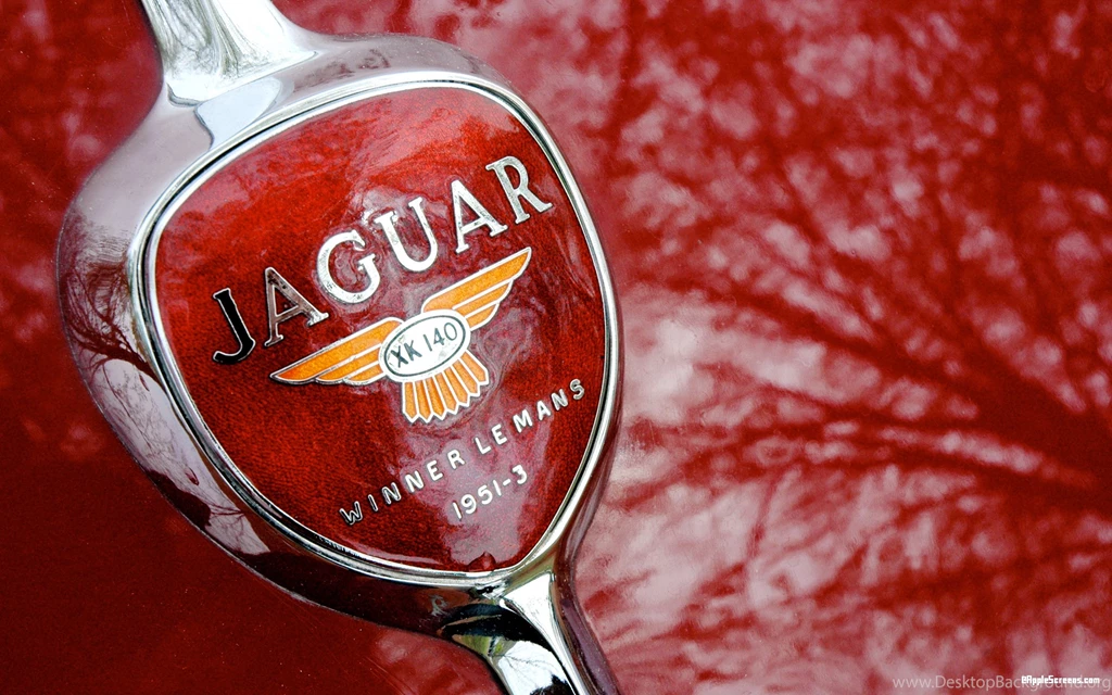 Jaguar Red Logo HD Desktop Wallpaper Backgrounds Download