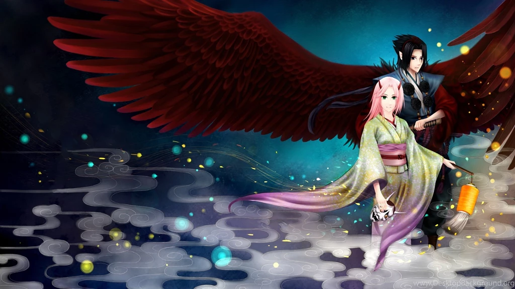 1920x1080 Sasuke Uchiha Haruno Sakura Wallpapers