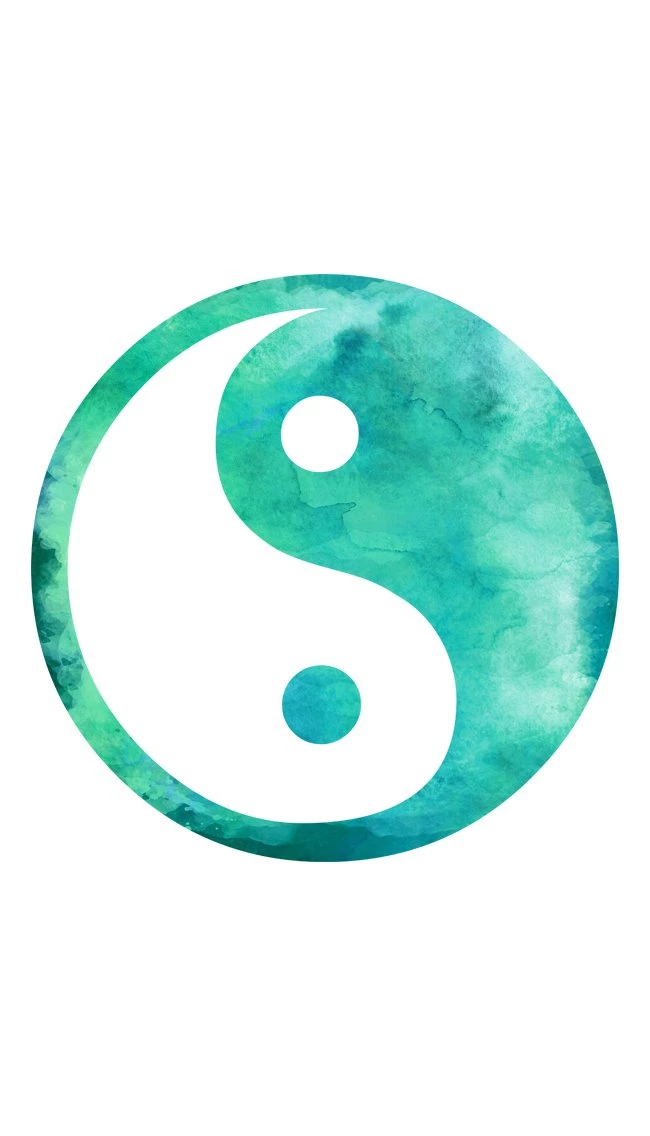 Yin Yang iPhone Wallpapers Silver Spiral Studio