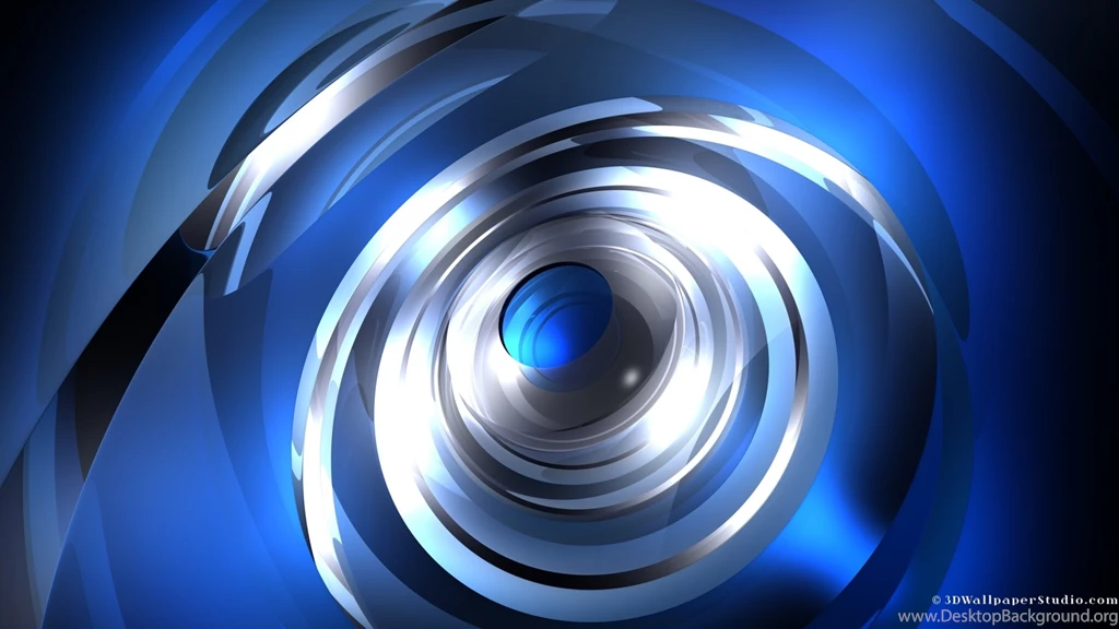 Moving Blue 3d Cool Wallpapers For Desktop And Phone