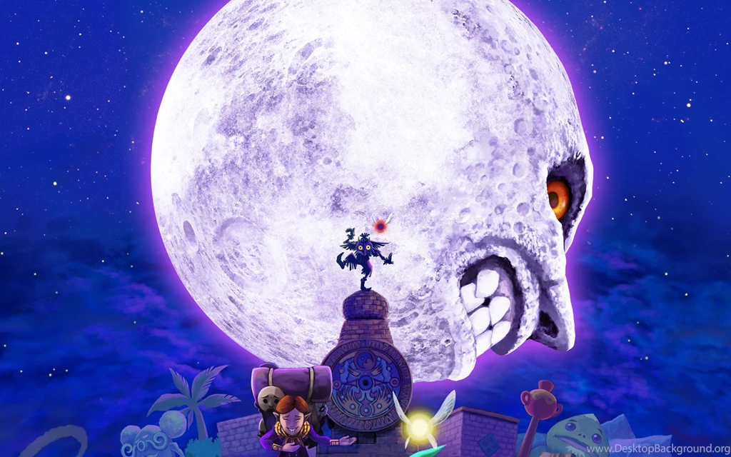 TLoZ Majora's Mask Moon Bing Images