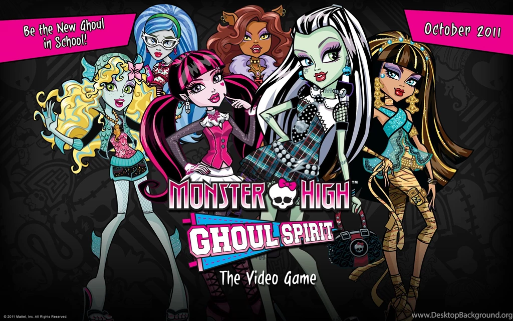 Monster High Ghoul Spirit Video Game Wallpapers 1 Monster High ...