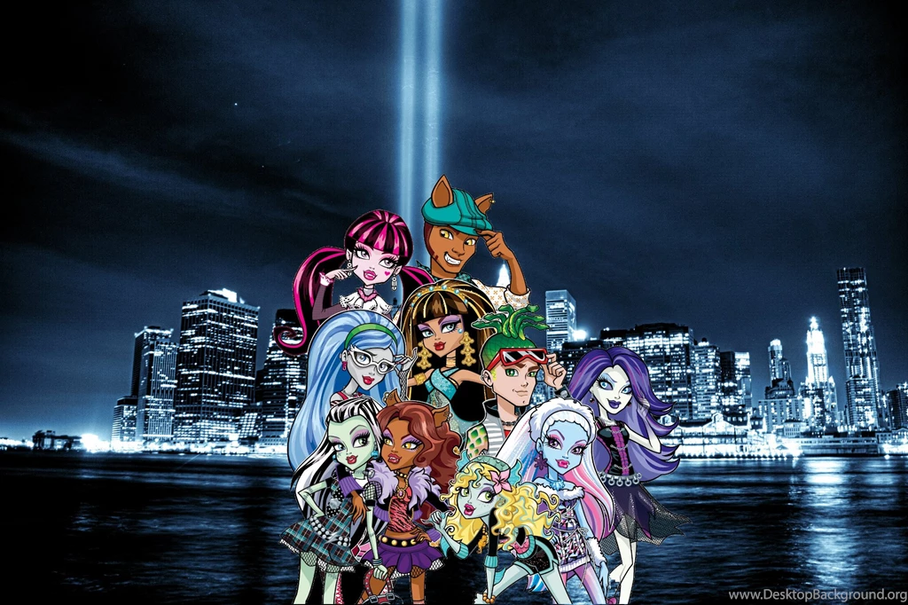 Monster High In The City   Monster High Wallpapers (36815276)   Fanpop