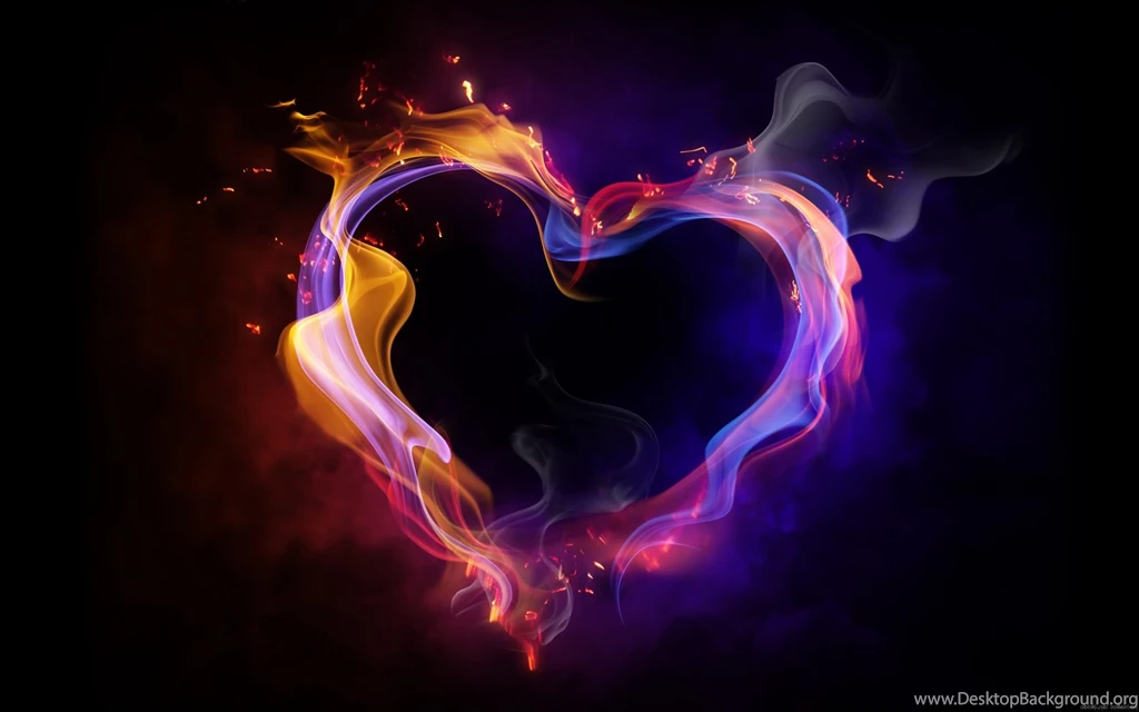 Rainbow Heart Wallpapers HD Download Of Beautiful Heart
