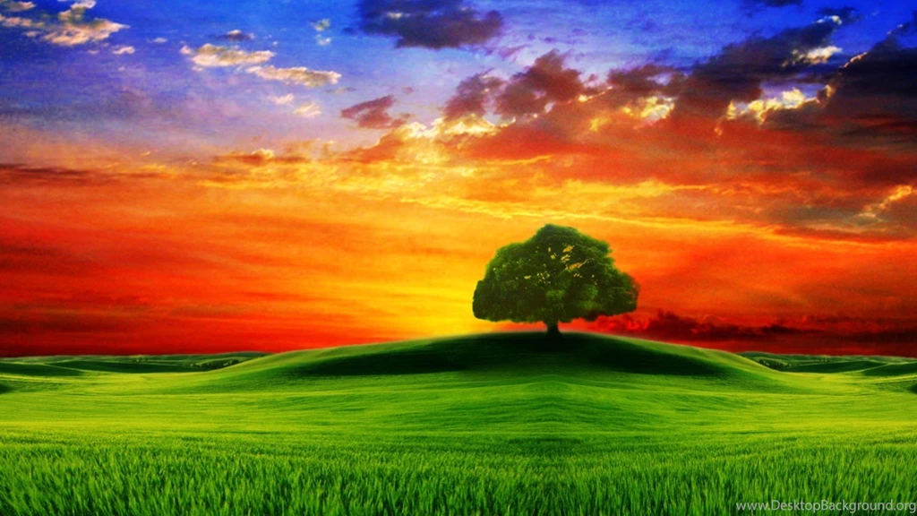 Wallpapers, Background, Sceneries, Nature, Sunset, Laptops ...