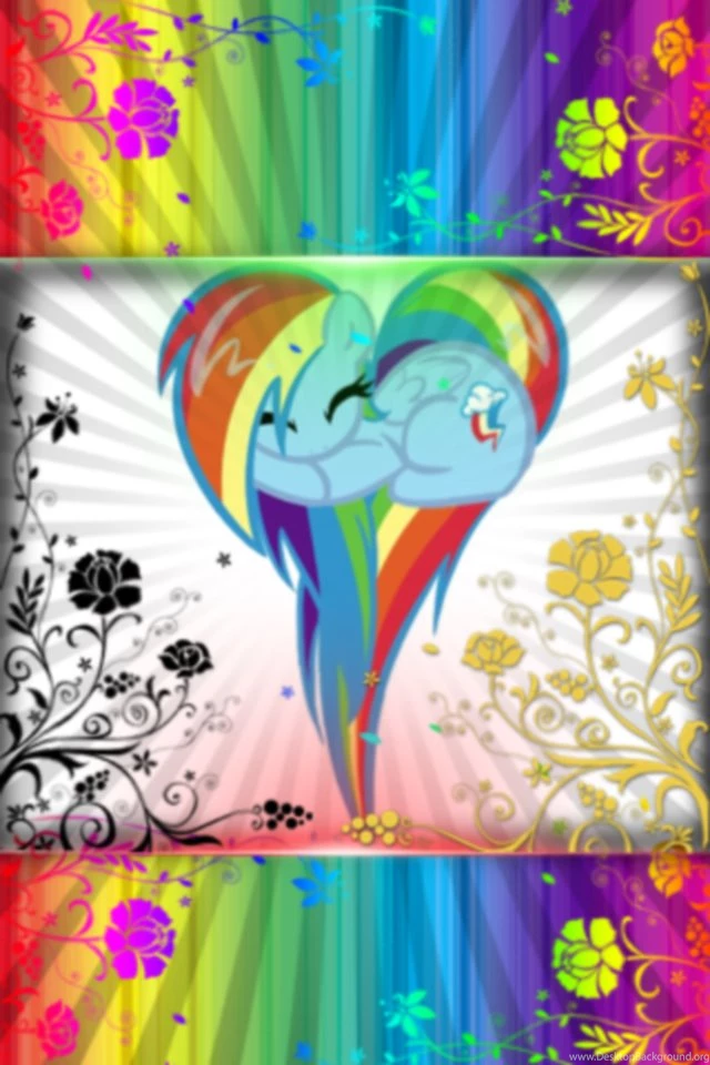 Rainbow Dash Heart Iphone Wallpapers By Lucky43539 On DeviantArt
