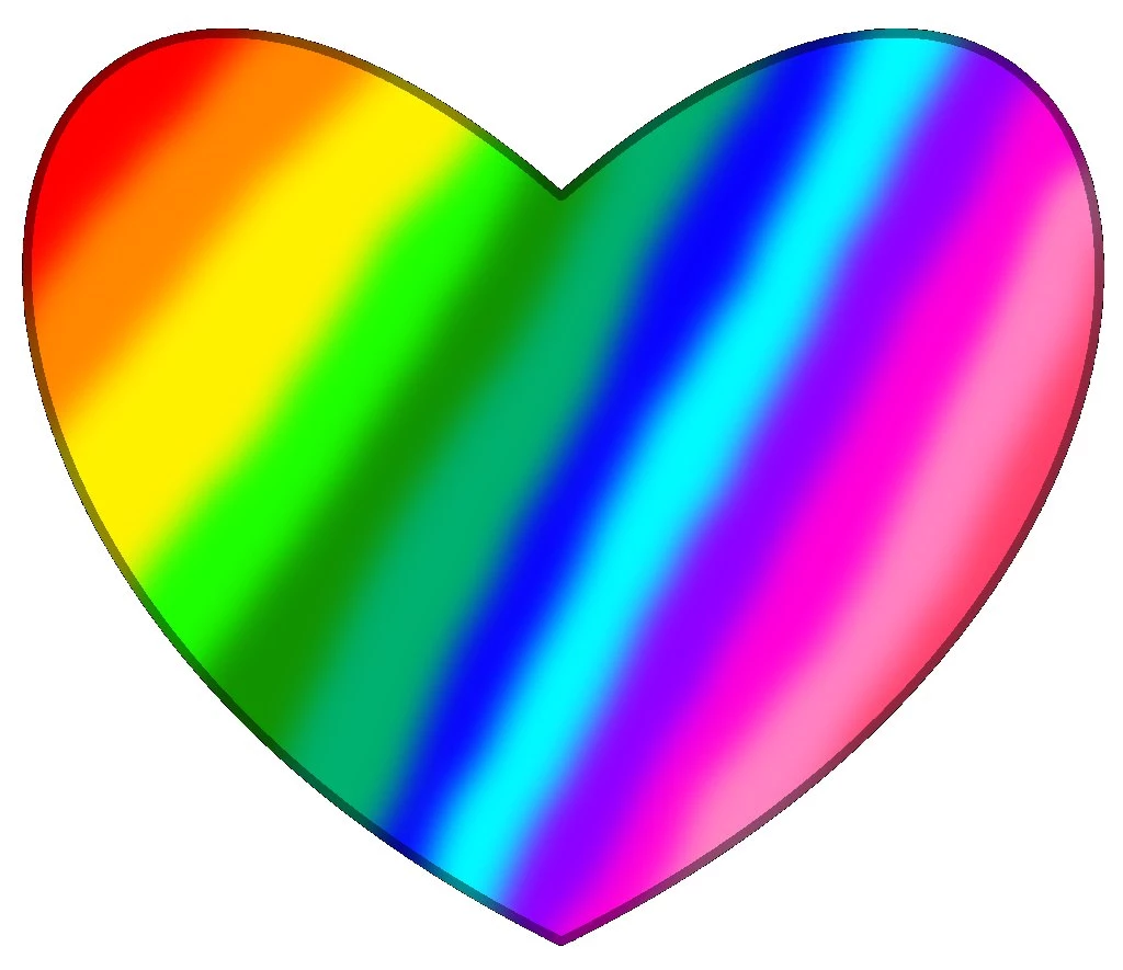 New Rainbow Heart Assets By Thedrksiren On DeviantArt
