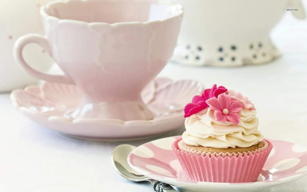 Tea And Cupcakes Wallpapers Photography Wallpapers
