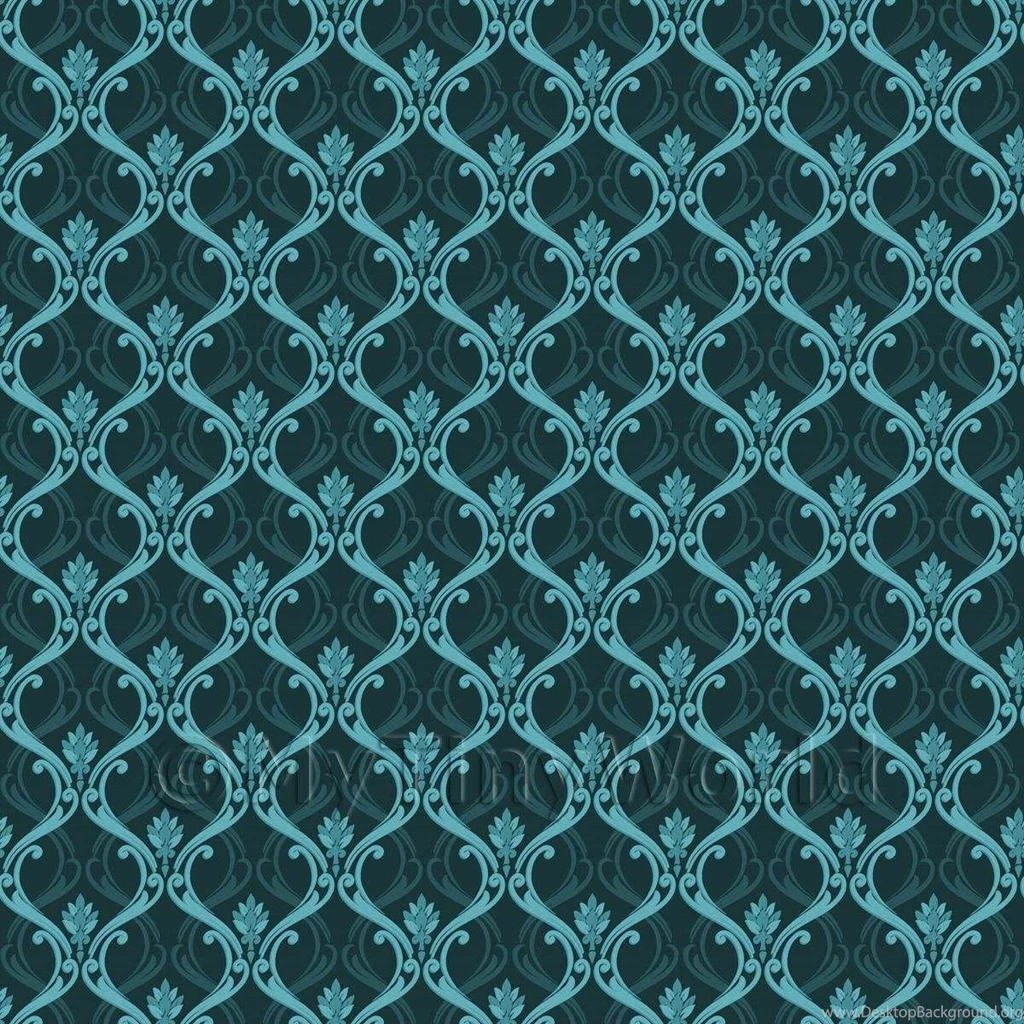 Dolls House Miniature Wallpapers Dolls House Miniature Teal ...