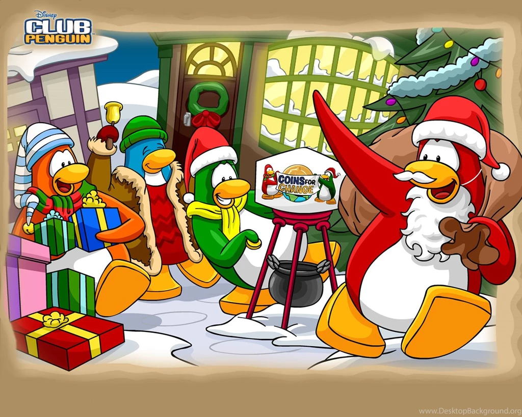 Club Penguin Christmas Wallpapers 540