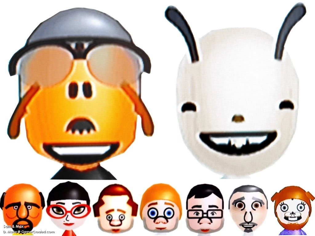 GamerCreated.com » Mii » Sam & Max