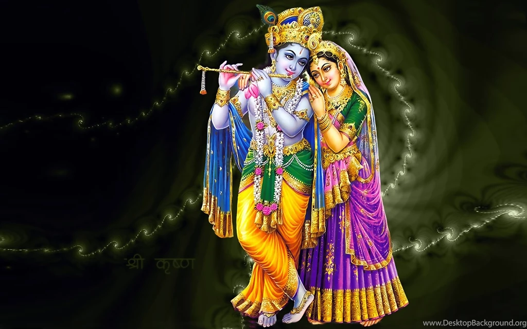 Hindu God Krishna Radha Desktop 1080p Full HD Wallpapers