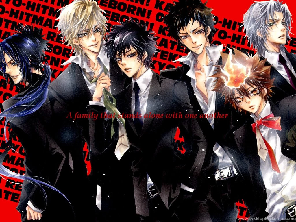 Wallpapers Katekyo Hitman Reborn Vongola Family 1024x768