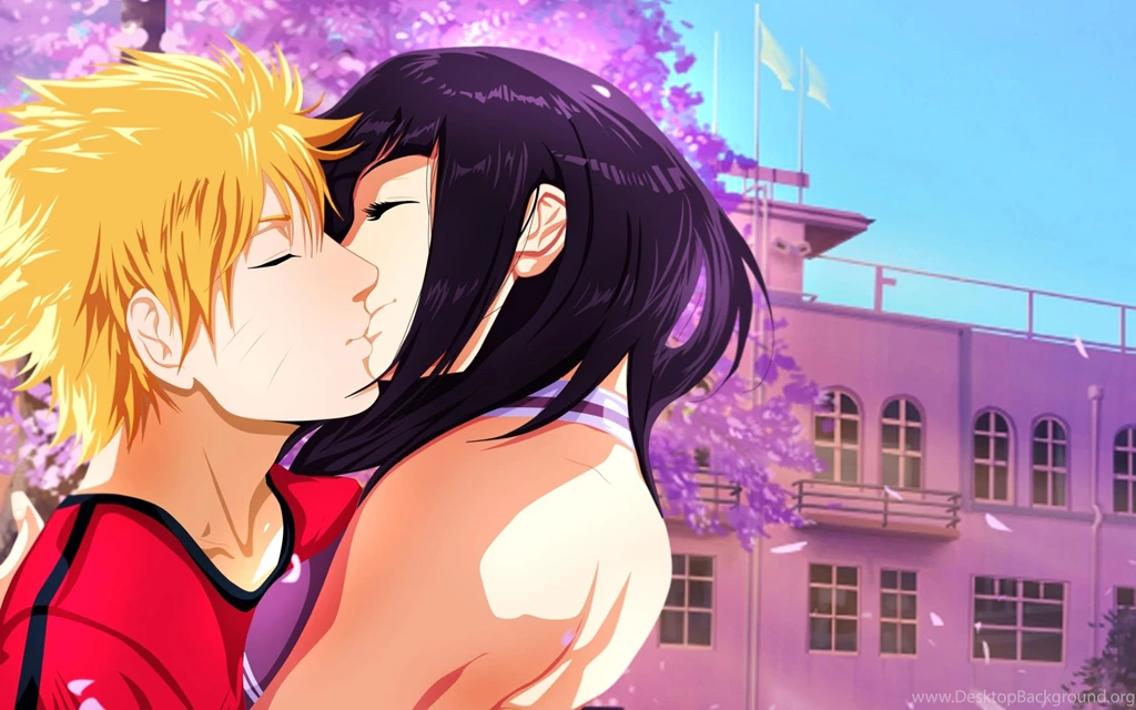 Naruto Hinata Hyuga Uzumaki Kiss Tenderness