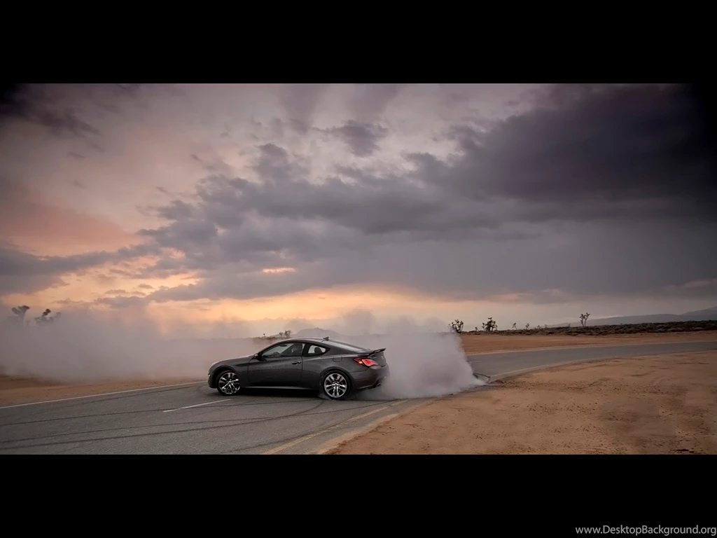 2013 Hyundai Genesis Coupe   Side Smoke   1600x1200   Wallpapers