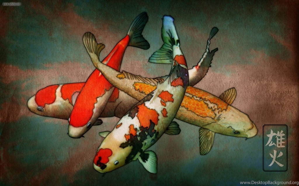 Jestingstock.com Koi Art Wallpapers