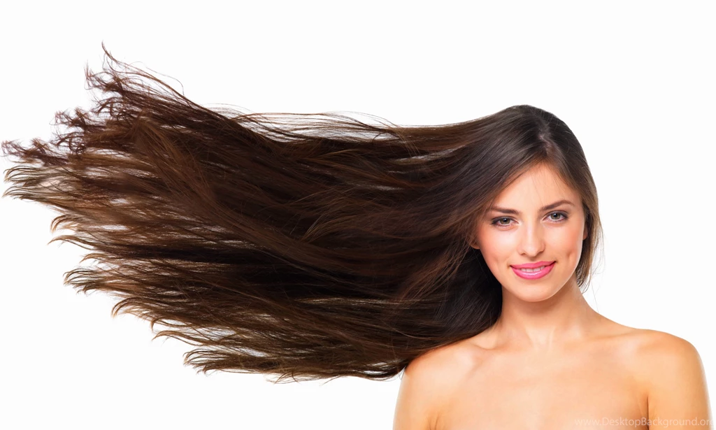 Download Wallpapers Girl, Model, Face, Smile, Hair, Long, White ...