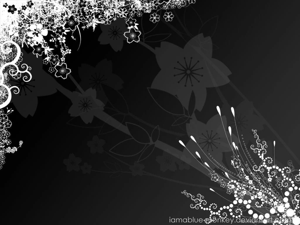 Trololo Blogg: Filigree Wallpapers Black And White