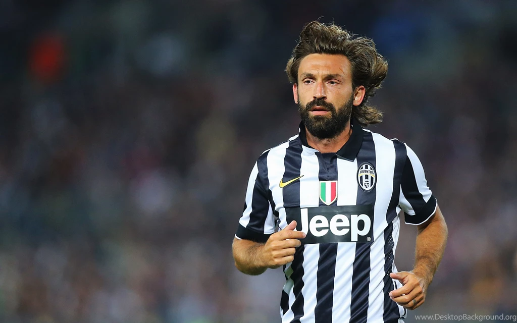 Download Wallpapers 3840x2400 Pirlo, Juventus, Football Player ...