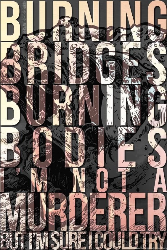 The Acacia Strain As If Set Afire. What Spiteful Men...but I ...