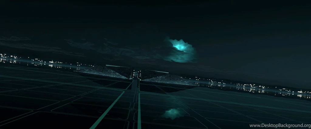 Tron Legacy Landscape Desktop Wallpapers