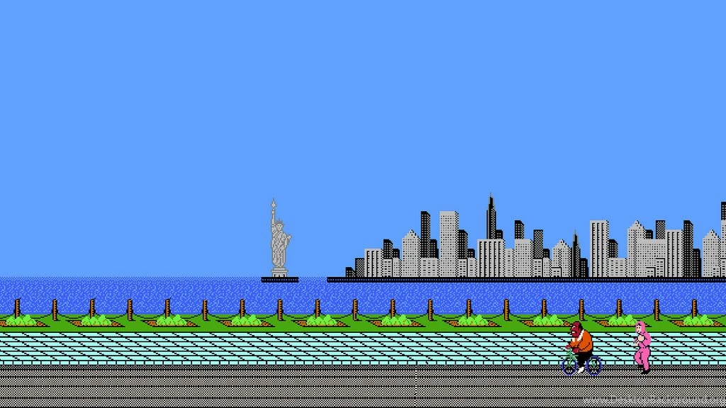 Punch Out Panorama Wallpapers