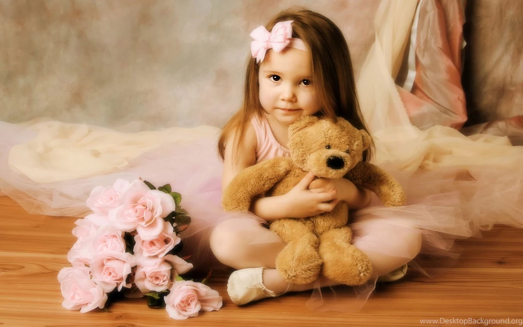 Girl With Teddy Bear Cute High Definition Wallpapers ...