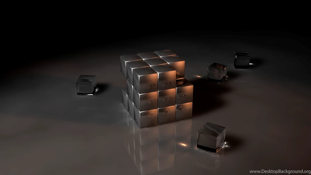 3d Cube Classic Wallpapers
