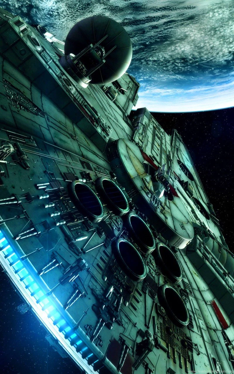 Resolution 800x1280 Wallpaper: Millenium Falcon Mobile Android ...