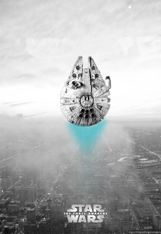 STAR WARS VII Fan Poster 4 The Millenium Falcon By HiresR On ...