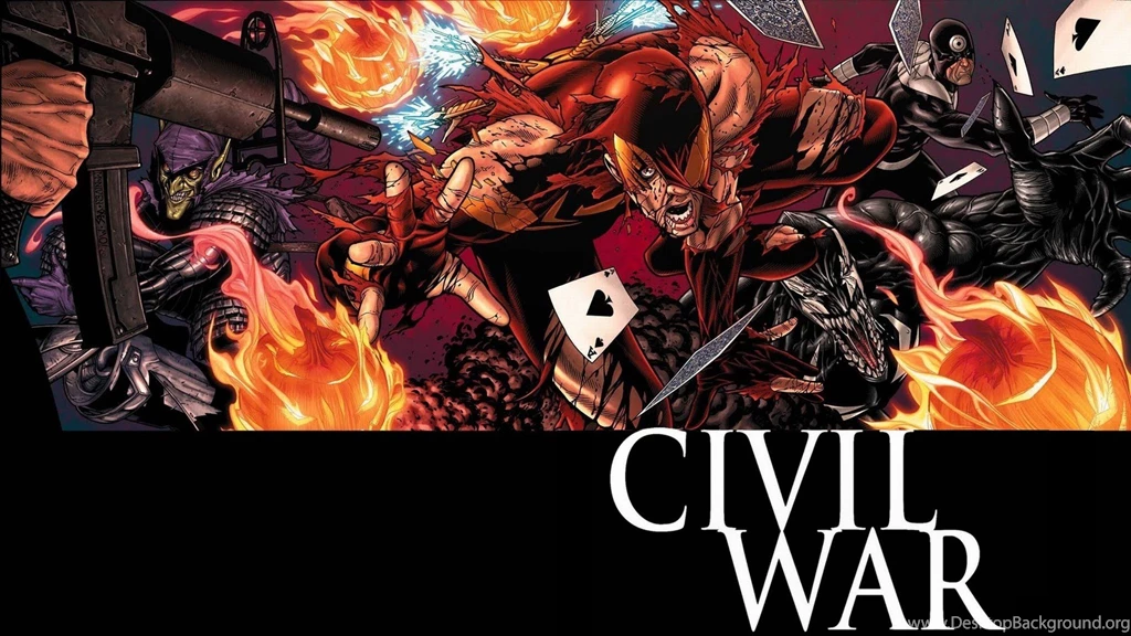 Free Marvel Civil War Wallpapers High Definition @AT4 « Wallx