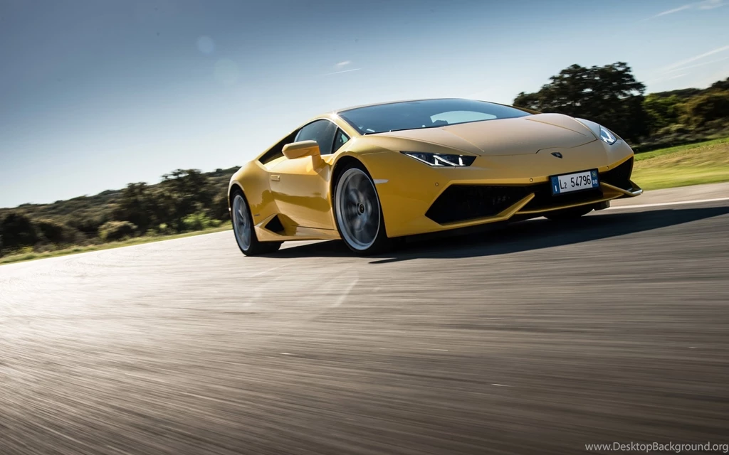 Jestingstock.com Lamborghini Huracan Yellow Wallpapers