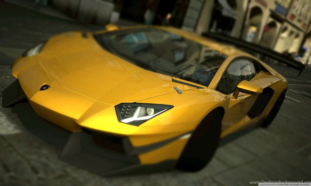 Lamborghini Aventador LP700 4 Inca Gold Yellow HD Desktop ...