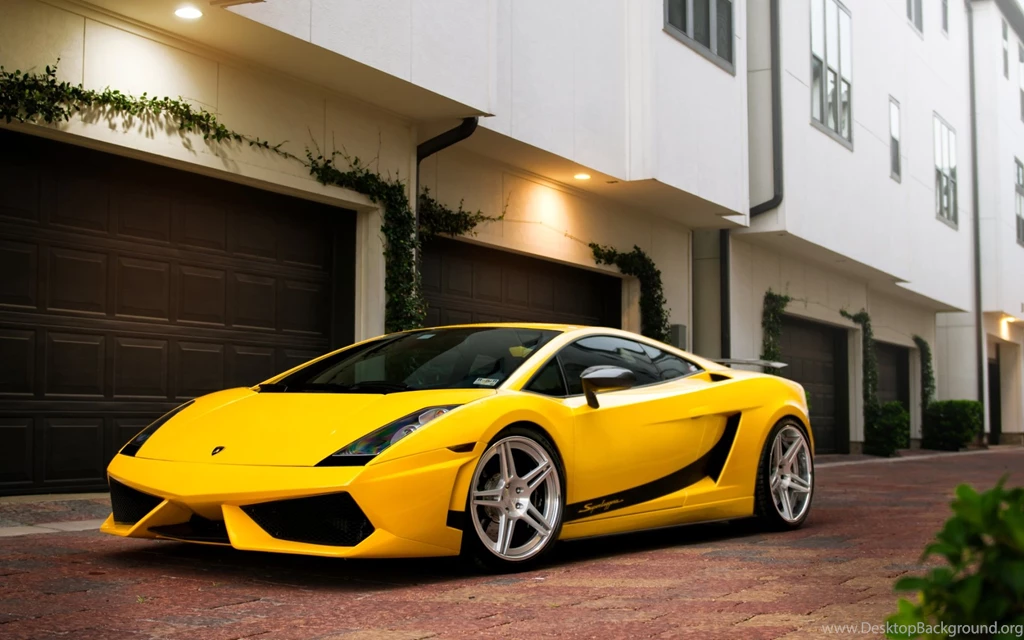Lamborghini Aventador Galardo Yellow Parking1 (id: 104882) – BUZZERG